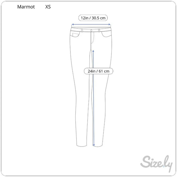 Marmot Charcoal Capri Leggings‎ - Picture 8 of 8